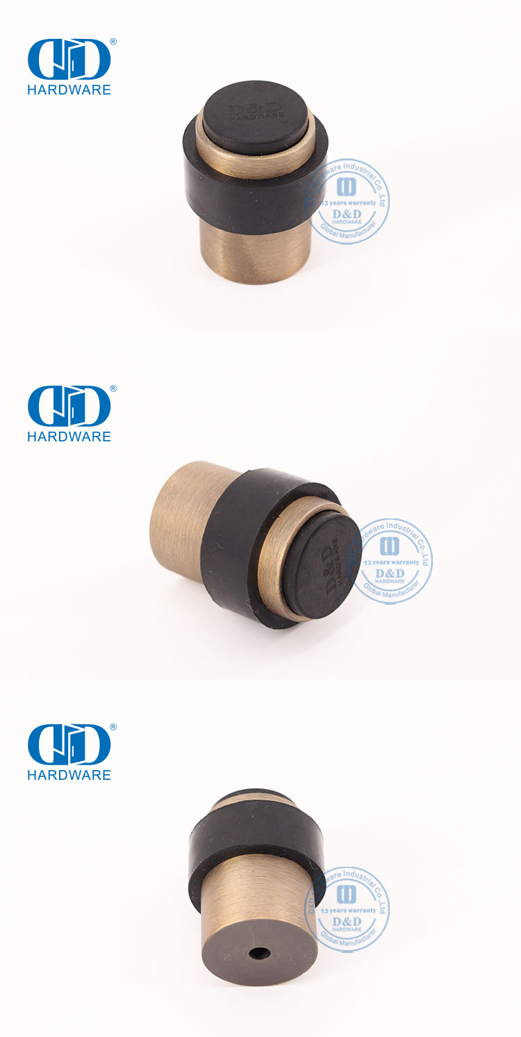 Yellow Antique Brass Door Stopper 黄色古董黄铜门塞