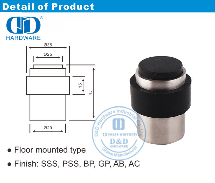 Security Door Stopper 防盗门吸