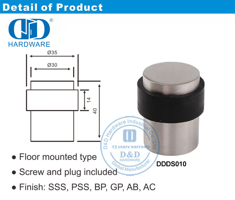 Safety Door Stopper 安全门吸