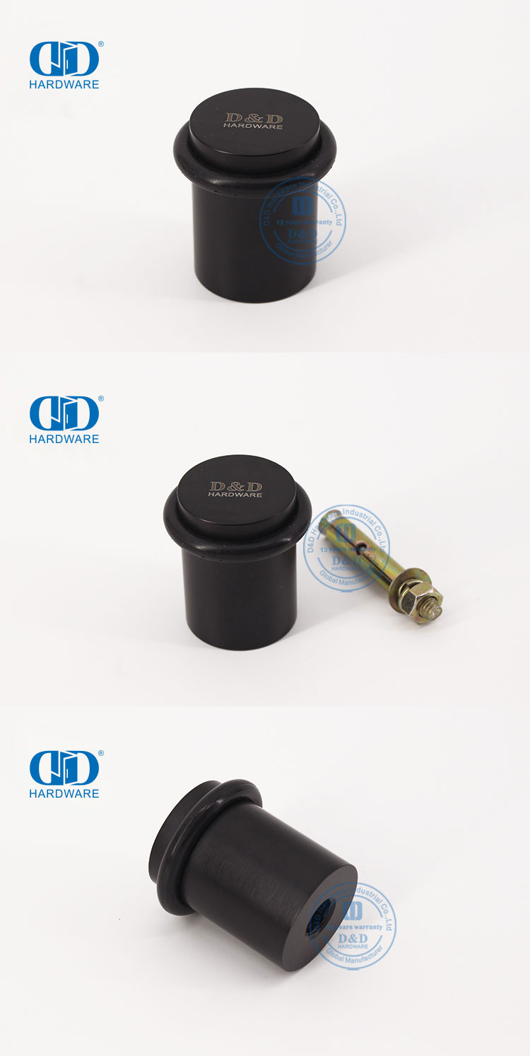 Matt Black Door Stopper 哑光黑色门吸