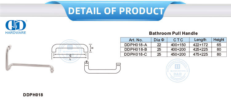 Timer Door Pull Handle 定时器门拉手
