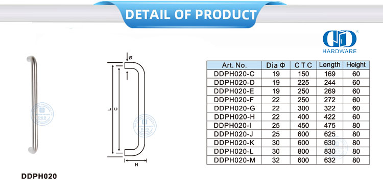 Offset Glass Handle 偏置玻璃手柄