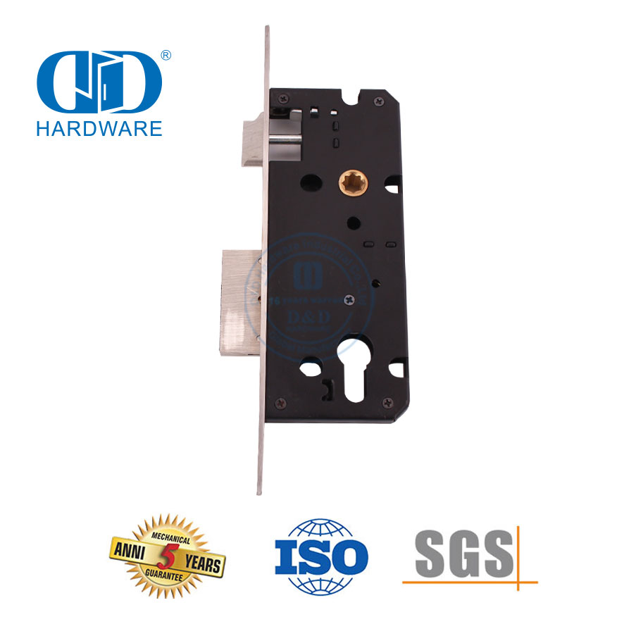 适用于木门不锈钢插芯门锁-DDML016-4585