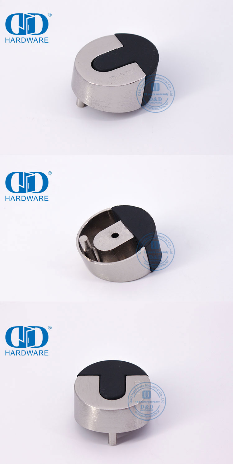 缎面镀铬门支架