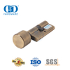 欧洲型仿古黄铜插芯门锁钥匙和转动锁芯-DDLC001-65mm-AB