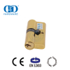 EN 1303 抛光黄铜木门双钥匙锁芯-DDLC003-60mm-PB