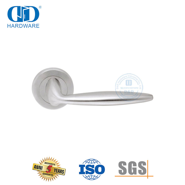 不锈钢银色实心杆商用外门把手-DDSH041-SSS