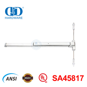 门五金五金紧急出口垂直杆，带 UL305-DDPD027-SSS