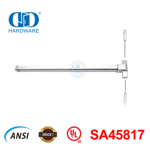 紧急出口门配件 垂直杆紧急杆，带 UL 305-DDPD028-SSS