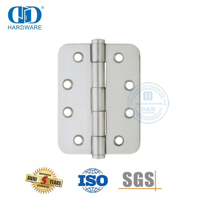 优质不锈钢圆角门铰链-DDSS006