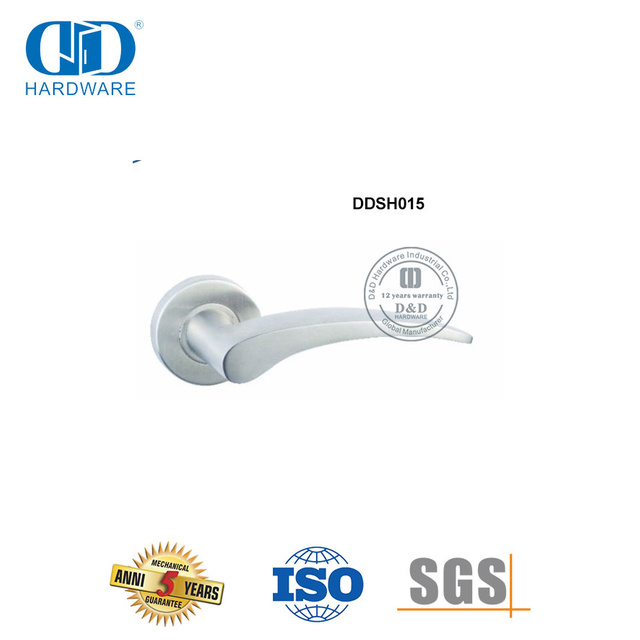 现代风格不锈钢主入口门杆实心拉手-DDSH015-SSS