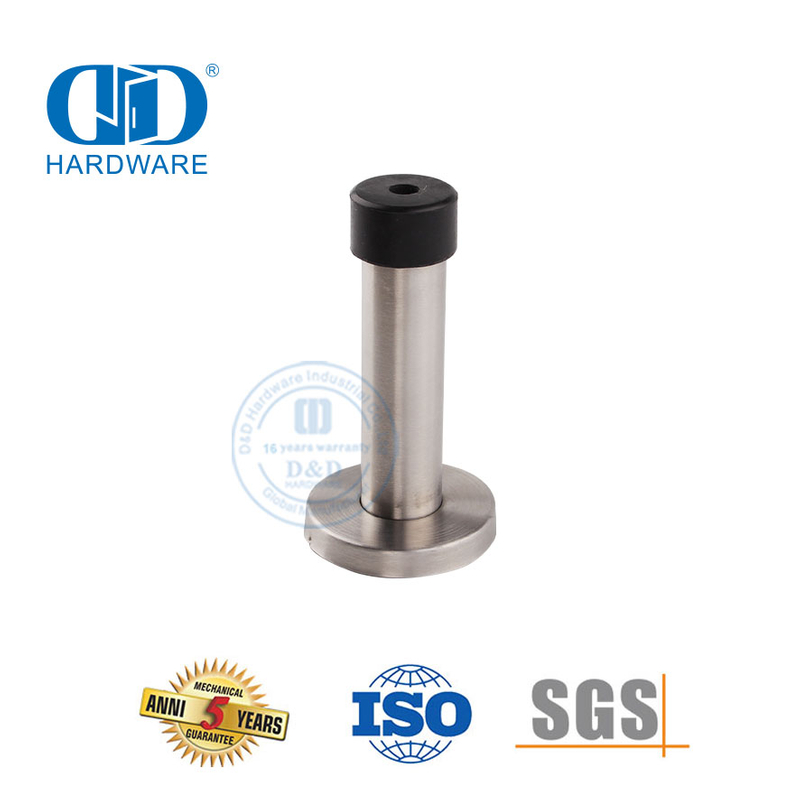 壁挂式门五金 SS 304 管材门吸支架-DDDS015-SSS