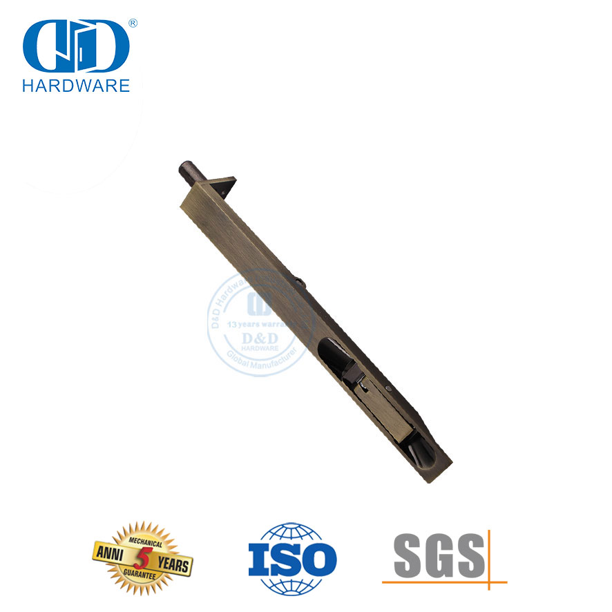 商用门仿古黄铜不锈钢重型埋头螺栓-DDDB001-AB