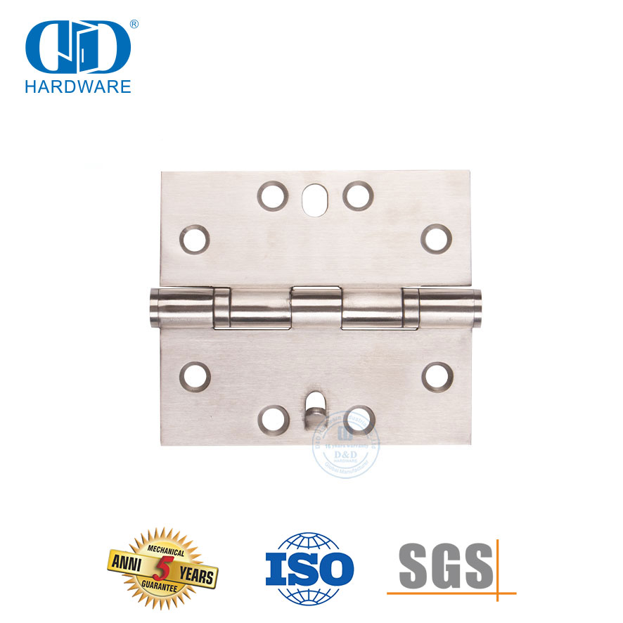 五指节不锈钢金属门五金单安全铰链-DDSS015-B