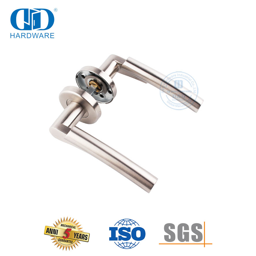 高品质新型内部 304 不锈钢管杠杆式门把手-DDSH017-SSS