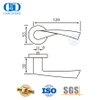 SUS 304 流线型金属门实心杆门把手-DDSH002-SSS