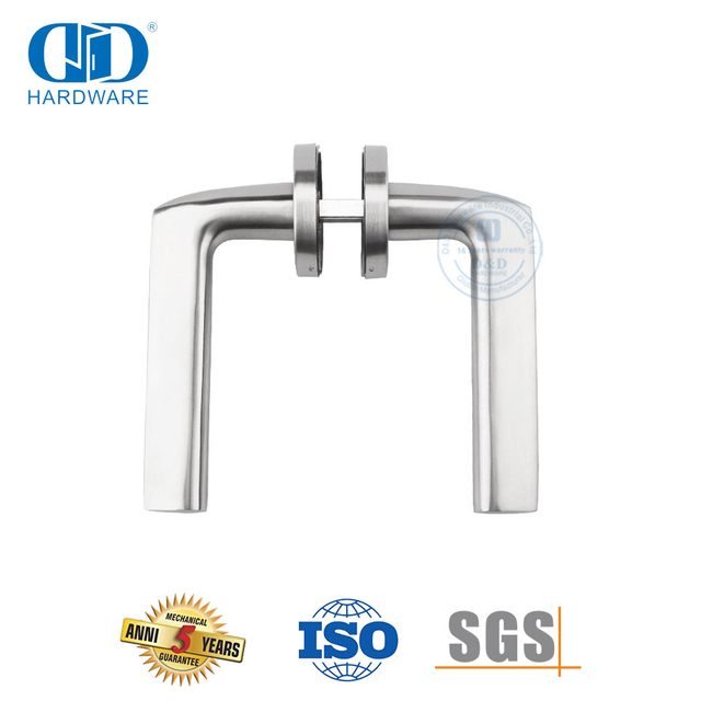高品质家具五金不锈钢实心管门把手-DDSH016-SSS
