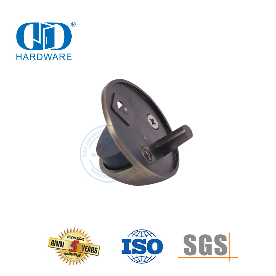 住宅建筑仿古黄铜锌合金门挡五金件-DDDS005-AB