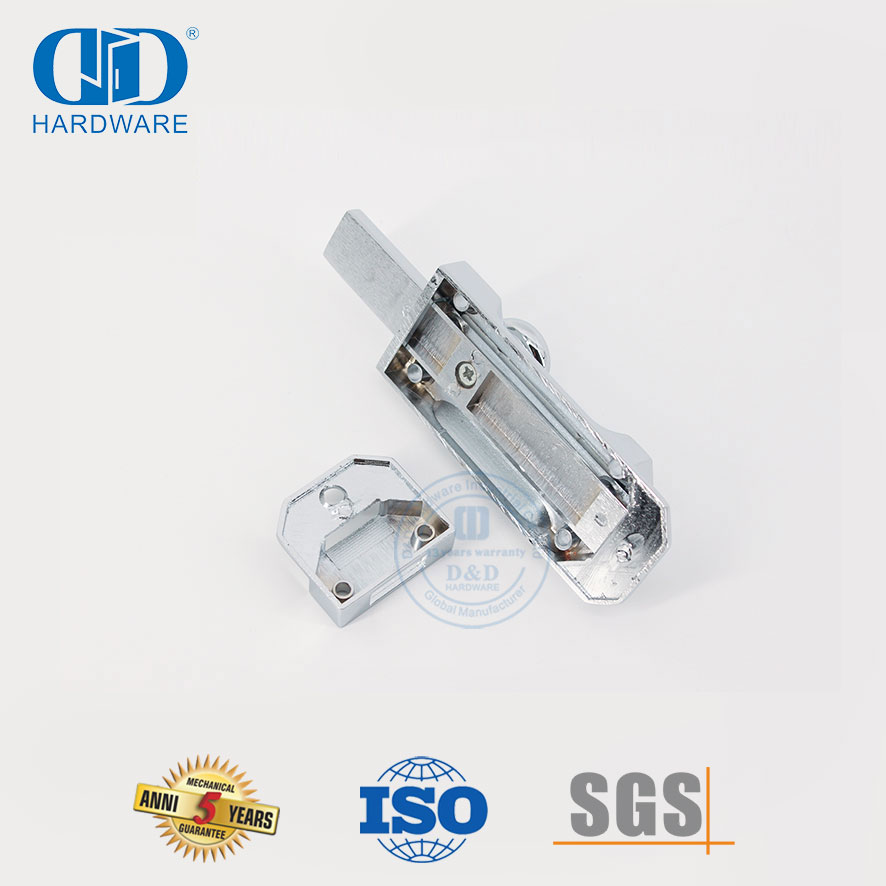 镀铬锌合金重型安全桶门螺栓-DDDB025-CP