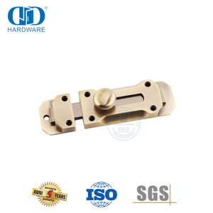 锌合金古董黄铜重型安全筒螺栓-DDDB025-AB