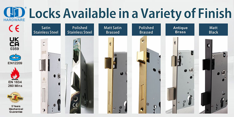 高品质 2 转欧式窗扇锁适用于木门金属门五金 -DDML040
