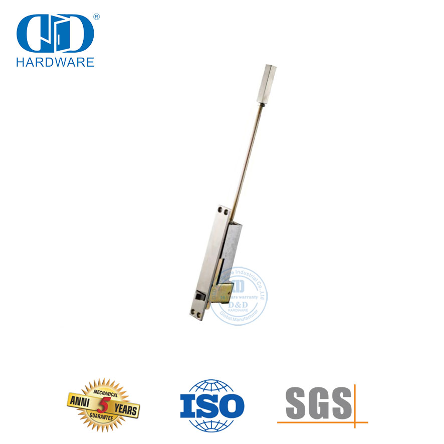 金属门五金垂直调节标准杆全自动插销-DDDB032-SSS
