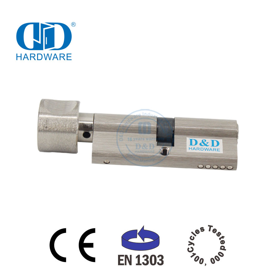 EN 1303 高安全性前门单锁芯带转动-DDLC002-70mm-SN