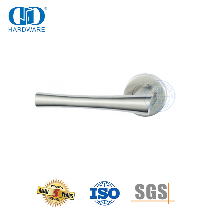 经典设计优质不锈钢实心前门把手-DDSH045-SSS