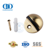 缎面黄铜门五金耐用落地式锌合金门吸-DDDS004-SB