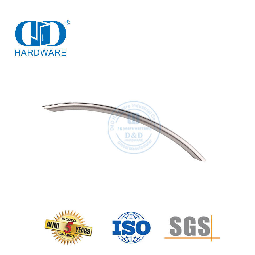 热销现代不锈钢橱柜门把手和旋钮厨房抽屉衣柜家具把手-DDFH002