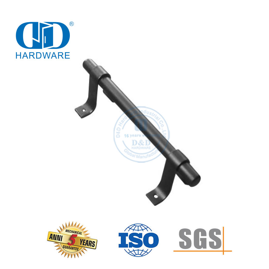 不锈钢嵌入式谷仓门把手滑动单侧门把手套装建筑五金-DDBD097