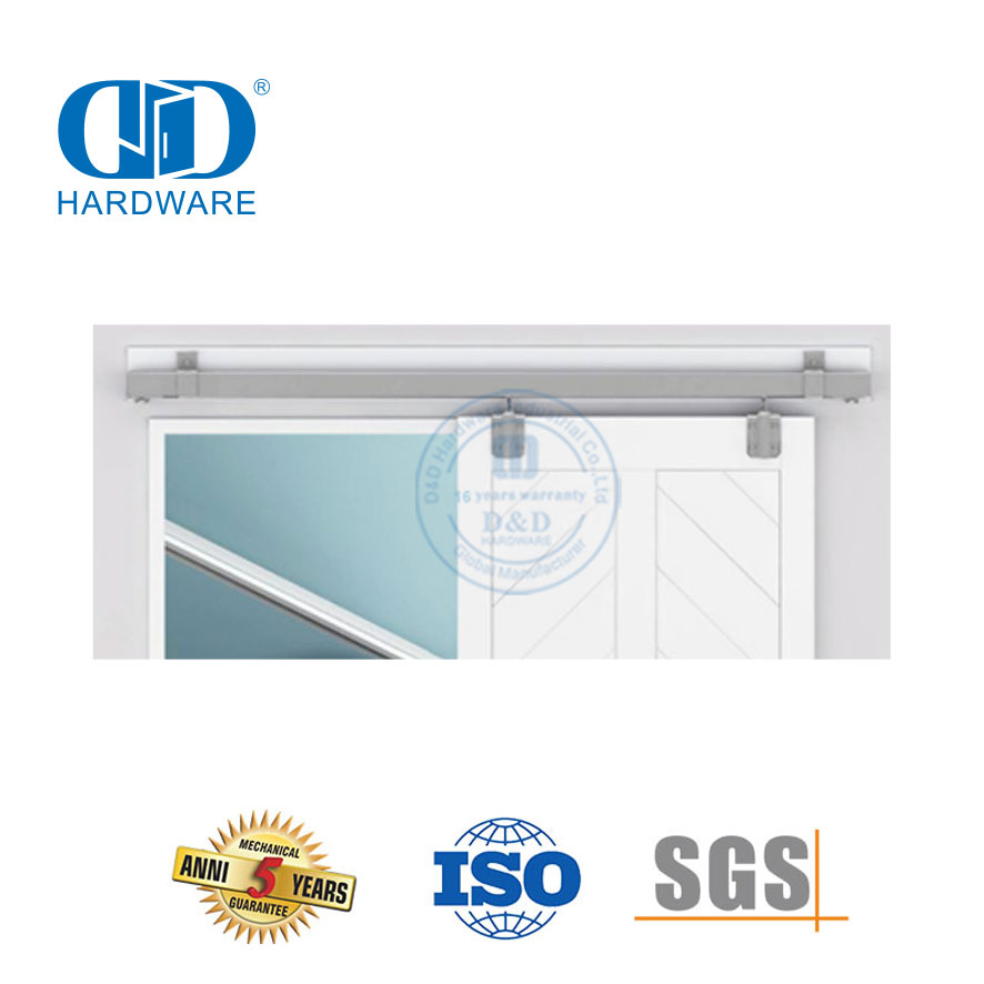 不锈钢简约设计重型推拉门房屋外部谷仓门五金-DDBD036
