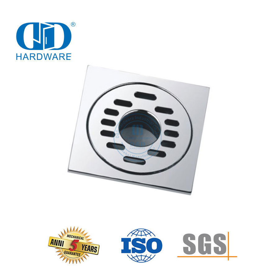 不锈钢方形卫生间淋浴地漏家具配件浴室地漏盖-DDFD003