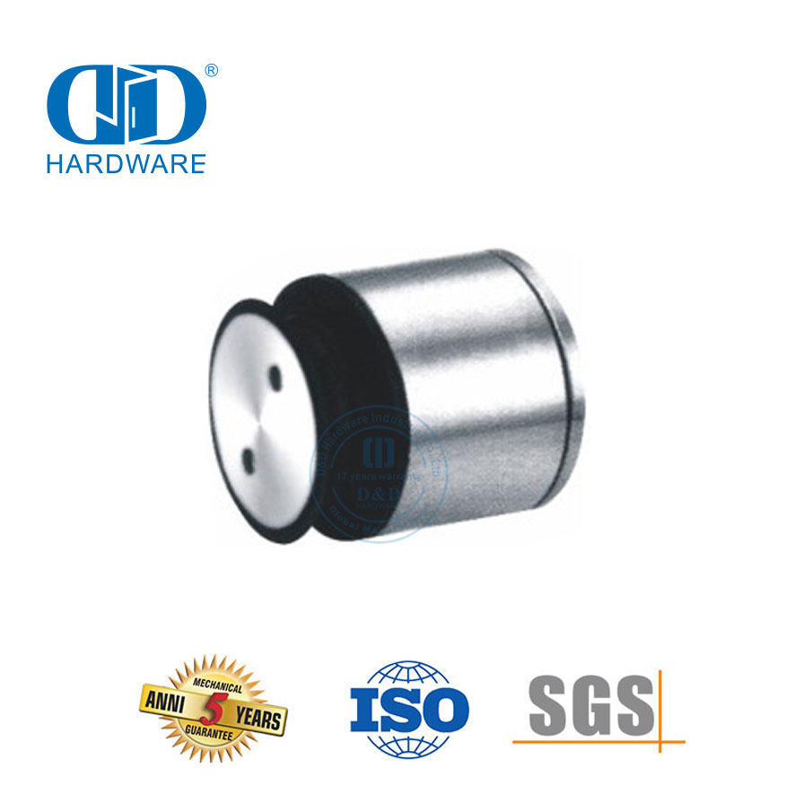 不锈钢单点固定滚轮玻璃门连接件推拉门配件-DDGP026