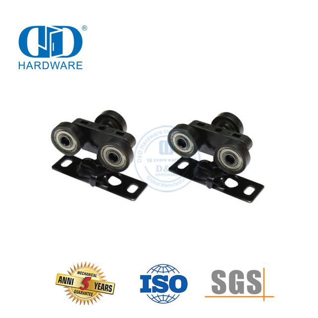 不锈钢耐用谷仓门五金耐用轨道轮卷门配件公寓酒店门五金-DDBD054