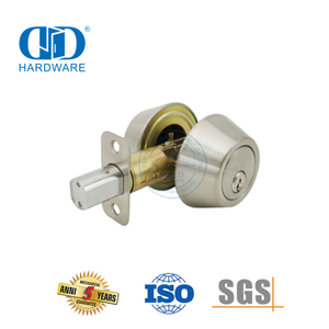 高品质重型双锁芯可调门锁适用于商业入口入户门锁-DDLK029