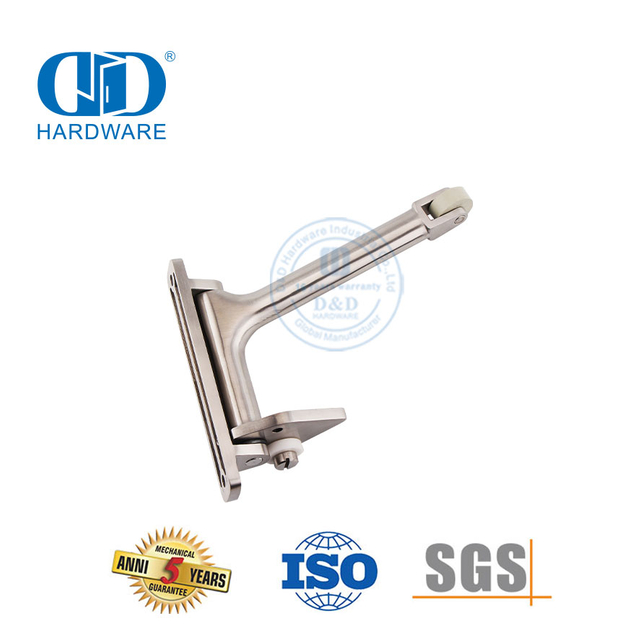 不锈钢可用防火重型五金件非手动可逆重力门选择器门协调器适用于空心金属门 -DDDR001-7 英寸