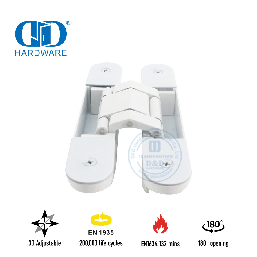 锌合金3D隐藏式可调门铰链-DDCH008-G40