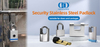 防锈不锈钢黄铜应用程序解锁指纹 USB 充电智能管理外部内门挂锁-DDPL0010-55mm