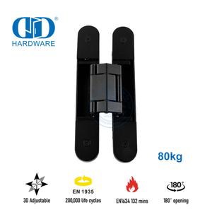 防火公寓隐藏门铰链，符合 EN1935-DDCH008-G80