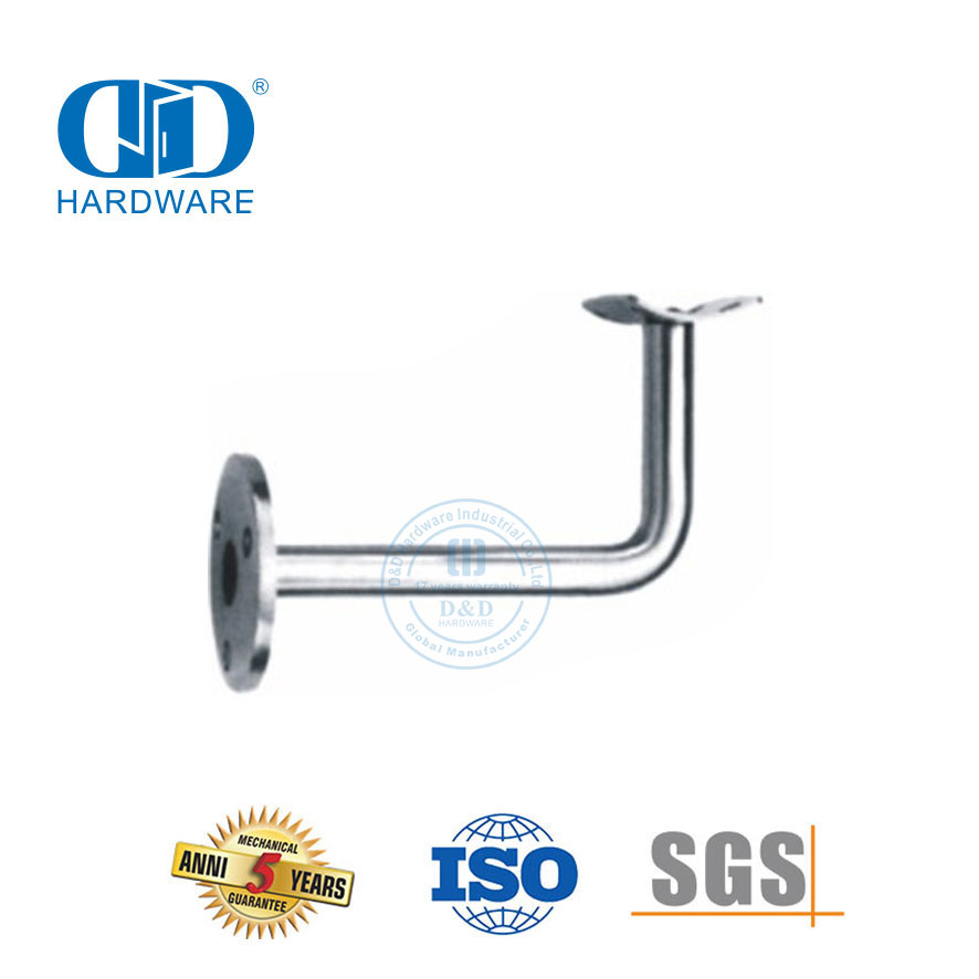 支撑支架不锈钢楼梯扶手配件玻璃门五金扶手支架-DDHB002