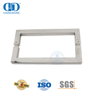 全新设计SUS316 D型方管玻璃门拉手-DDPH015-E-PSS