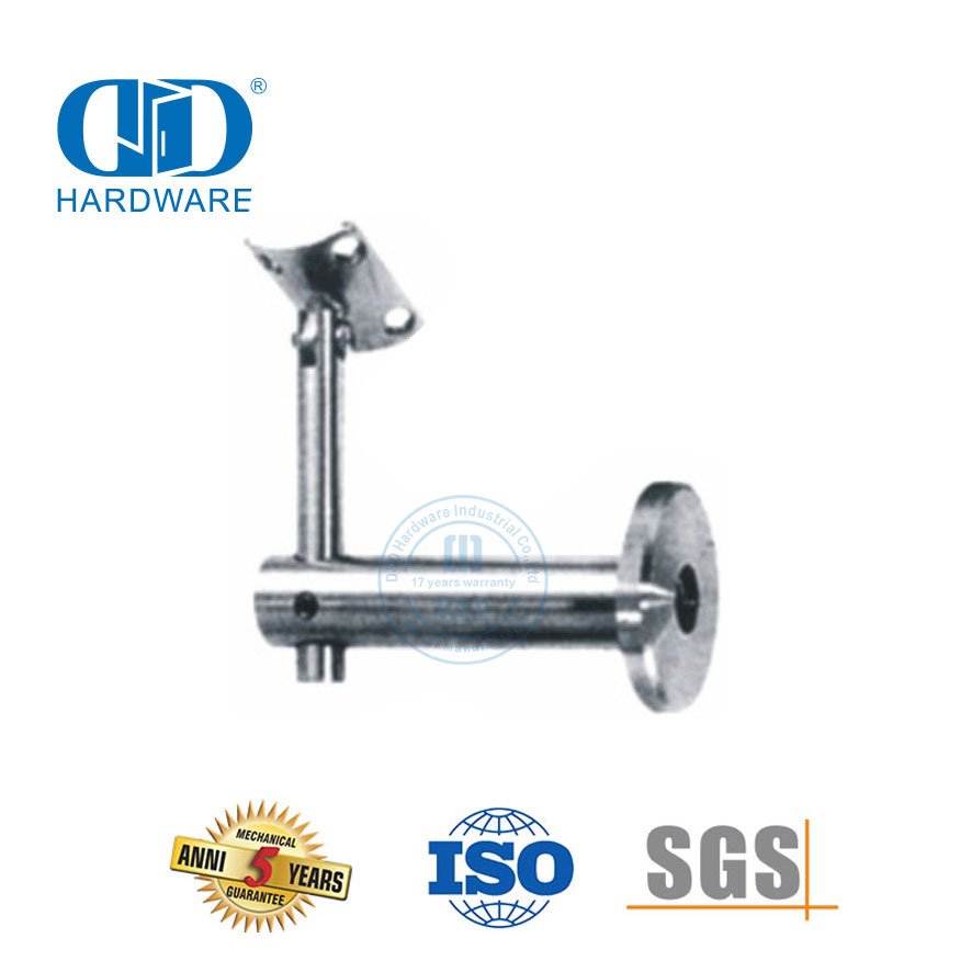 楼梯扶手配件不锈钢玻璃夹支架玻璃门五金扶手支架-DDHB004