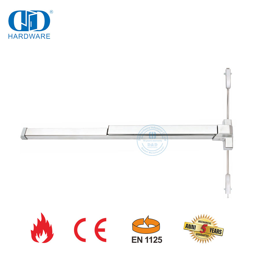 不锈钢 CE UL 认证防火紧急出口装置五金用于商业紧急外门-DDPD028-CE