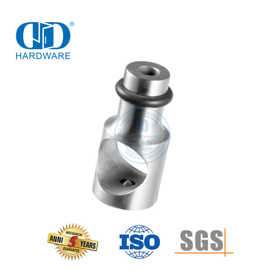 门挡不锈钢玻璃移门滚轮玻璃配件浴室厕所门五金-DDGS124