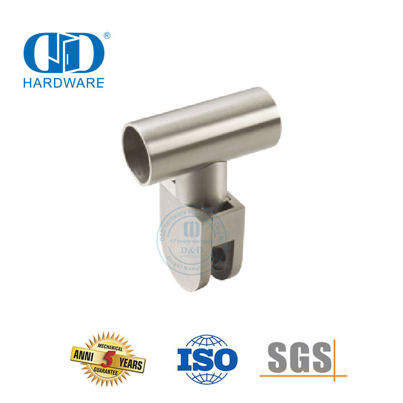 不锈钢玻璃墙角连接件玻璃顶夹管角夹玻璃连接件-DDWC003