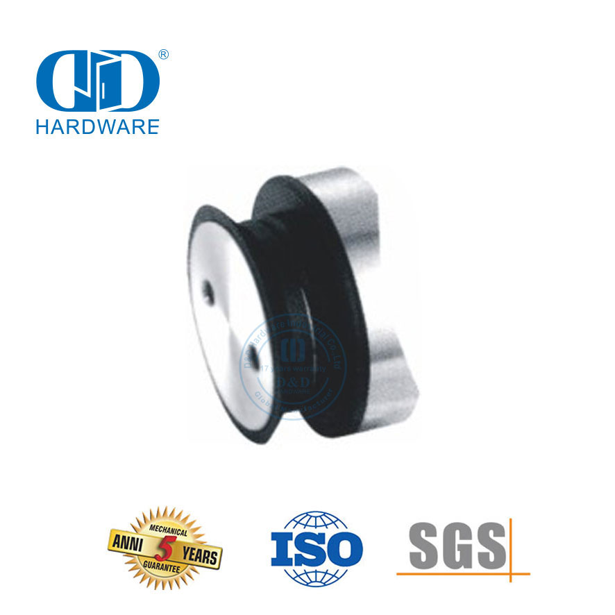 可调不锈钢玻璃推拉门点固定夹配件玻璃五金家具配件-DDGP019