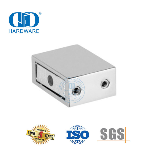 不锈钢浴室玻璃门配件商用淋浴间玻璃门连接件-DDSC018