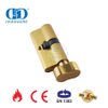 EN 1303 认证缎面黄铜浴室插芯锁芯-DDLC007-70mm-SB