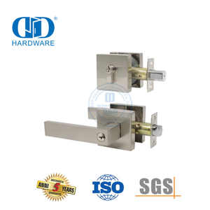 钥匙进入门杆单锁芯门锁可调节组合套装可上锁旋钮锁具适用于木门-DDLK025